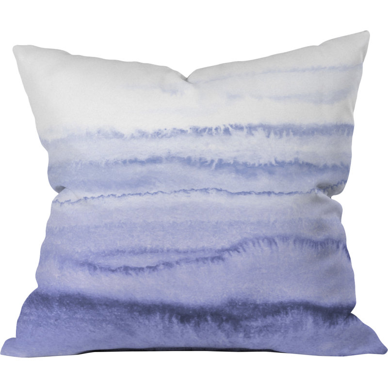 Housse de coussin d'extérieur carré Monika Strigel, Sérénité, H 16 po x l 16 po x P 4 po