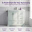 Meuble-lavabo simple 42 po avec plateau en pierre-132223469