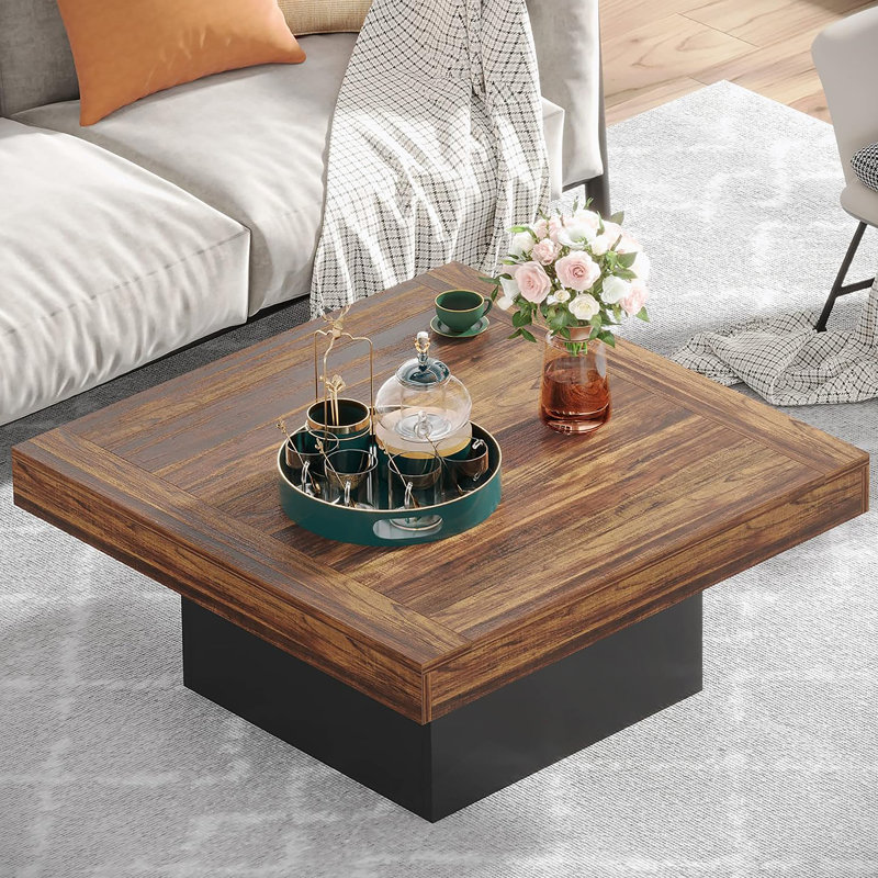 Table basse 35,5 pouces à DEL Farmhouse Square
