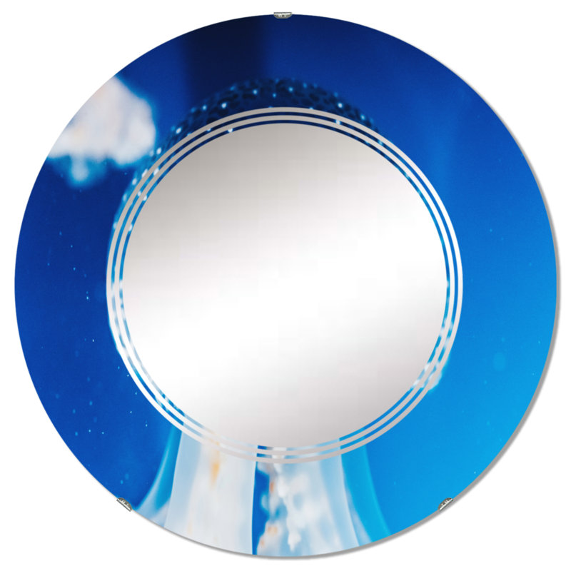 Miroir de salle de bain sans cadre, 32 po x 32 po