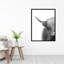 «Hey Dude Highland Cow Crop» par The Creative Bunch Studio - reproduction de cadre photo-1575375056-1575375064