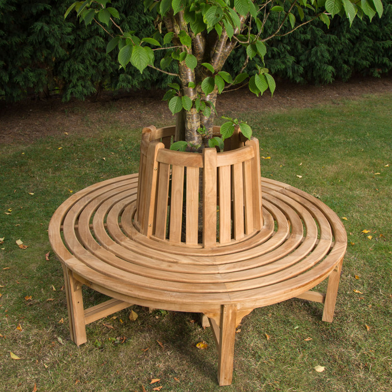 Lisa Solid Wood Teak Outdoor Bench