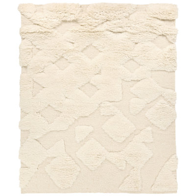Jaipur Living Michael Habachy Giza GAM02 Handmade Geometric TanBeige (8'x10')