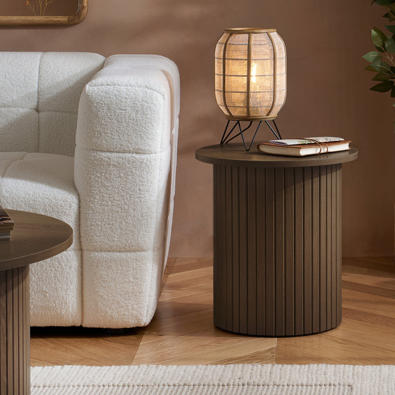 Suire End Table, Walnut, Walnut
