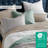 Mina Waffle Weave Textured Comforter Set-453231505-453231497
