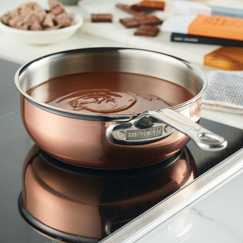 CopperBond 2qt Covered Saucier
