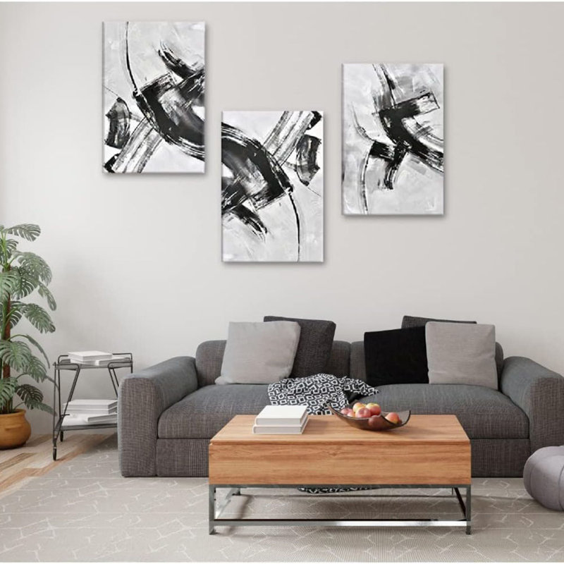 3 Piece Wrapped Canvas Set