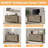 Compeau 57'' W 2 - Drawer Dresser