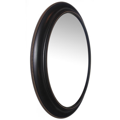 Miroir mural ovale en plastique 30 pouces Victorian