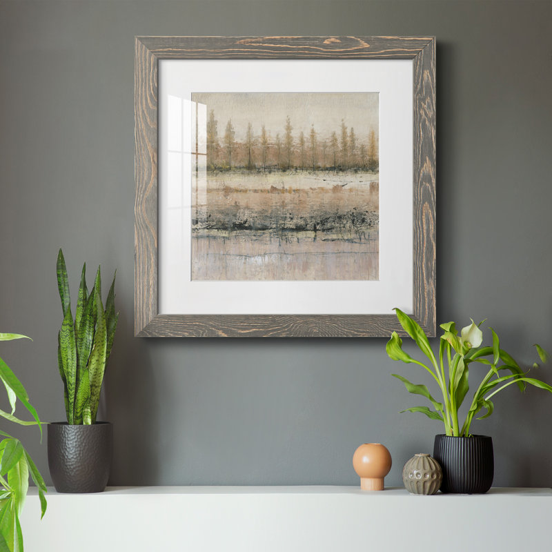 «What Lies Beneath I», reproduction encadrée de qualité supérieure - prête à être accrochée, H 31,5 po x l 31,5 po x P 1,5 po