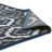Modway Kalinda Rustic Vintage Moroccan Trellis Area Rug in Beige, Moroccan Blue and Ivory-26713126
