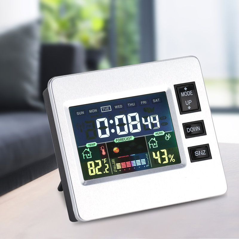 Clock, Attractive Beneficial Solid Structure Full Functioning Fundamental Ordinary  for Home