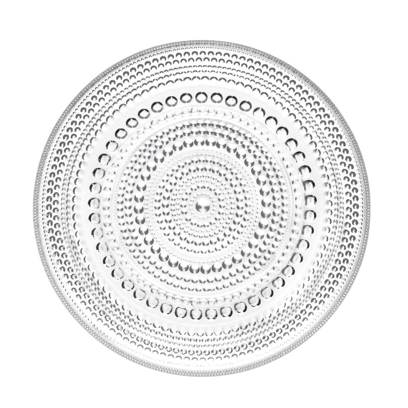 Kastehelmi 6.69" Appetizer Plate, Clear