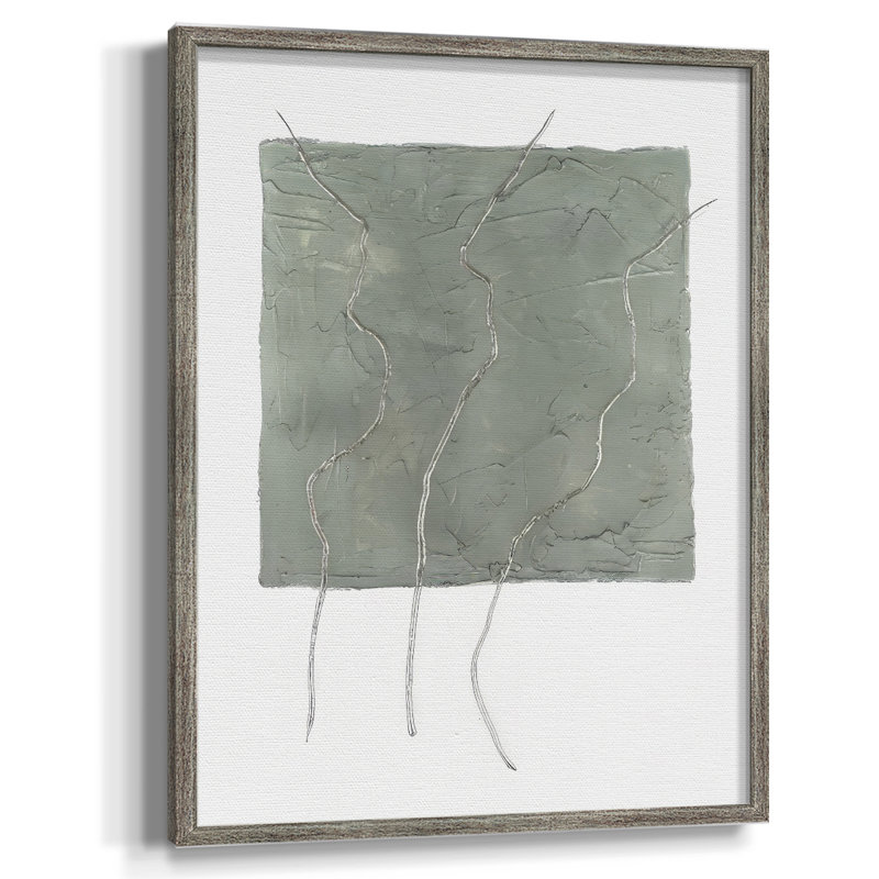 «Divided Plot II», reproduction encadrée - bois massif, H 11 po x l 9 po