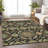 Premium Machine Washable Prisco Black Rug-490038621