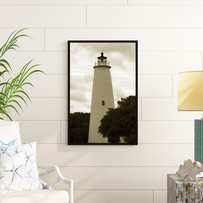 «Ocracoke Island Lighthouse» par Jason Johnson, reproduction de photo sur toile