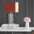Glass Table Lamp