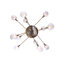 Lustre sphérique spoutnik à 12 lumières Zelie