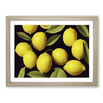 Selection Of Lemon Fruit Vol.2 - Single Picture Frame Print