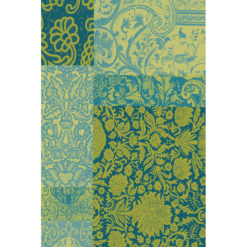Pattern Mix II 1 Piece Wrapped Canvas Wall Art, 30cm H x 20cm W x 3.8cm D