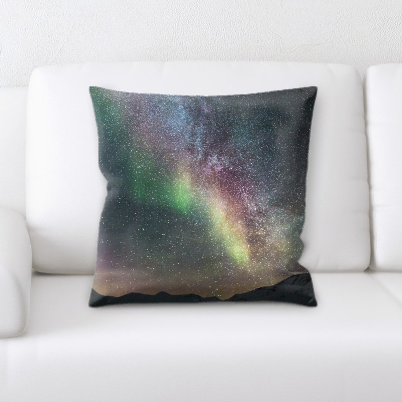 Microsuede Throw Pillow