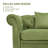 Fynlie 83.1" Wide 3 Seater Chesterfield Sofa Rolled Arm Velvet Couch with Tufted Back-1692372747