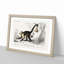 Capuchin Monkeys by Charles d'Orbigny - Picture Frame Painting Print-55513909-55513913