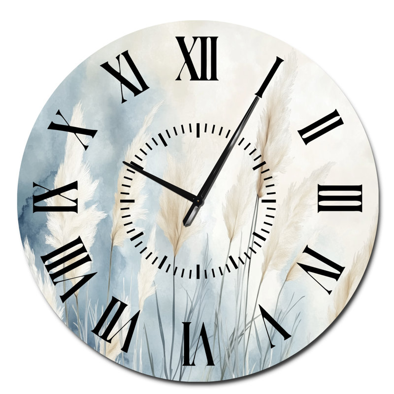 Horloge murale Pampas Calm, Surdimensionné