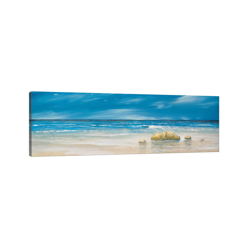 By The Shore by Kingsley - Wrapped Canvas Panoramic Gallery-Wrapped Canvas Giclée, 121.92 cm H x 40.64 cm W x 1.91 cm D