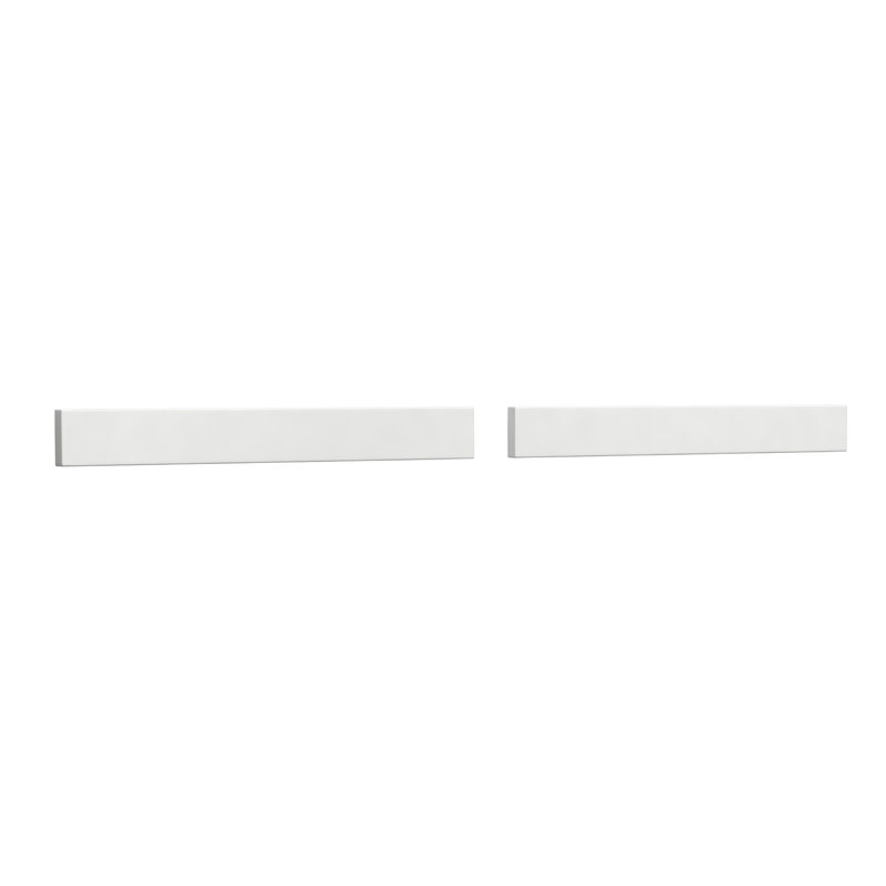 Dosseret de remplacement de 54 pouces, Quartz blanc