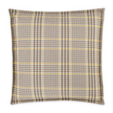 Newport Leeds Plaid Feather Reversible Throw Pillow