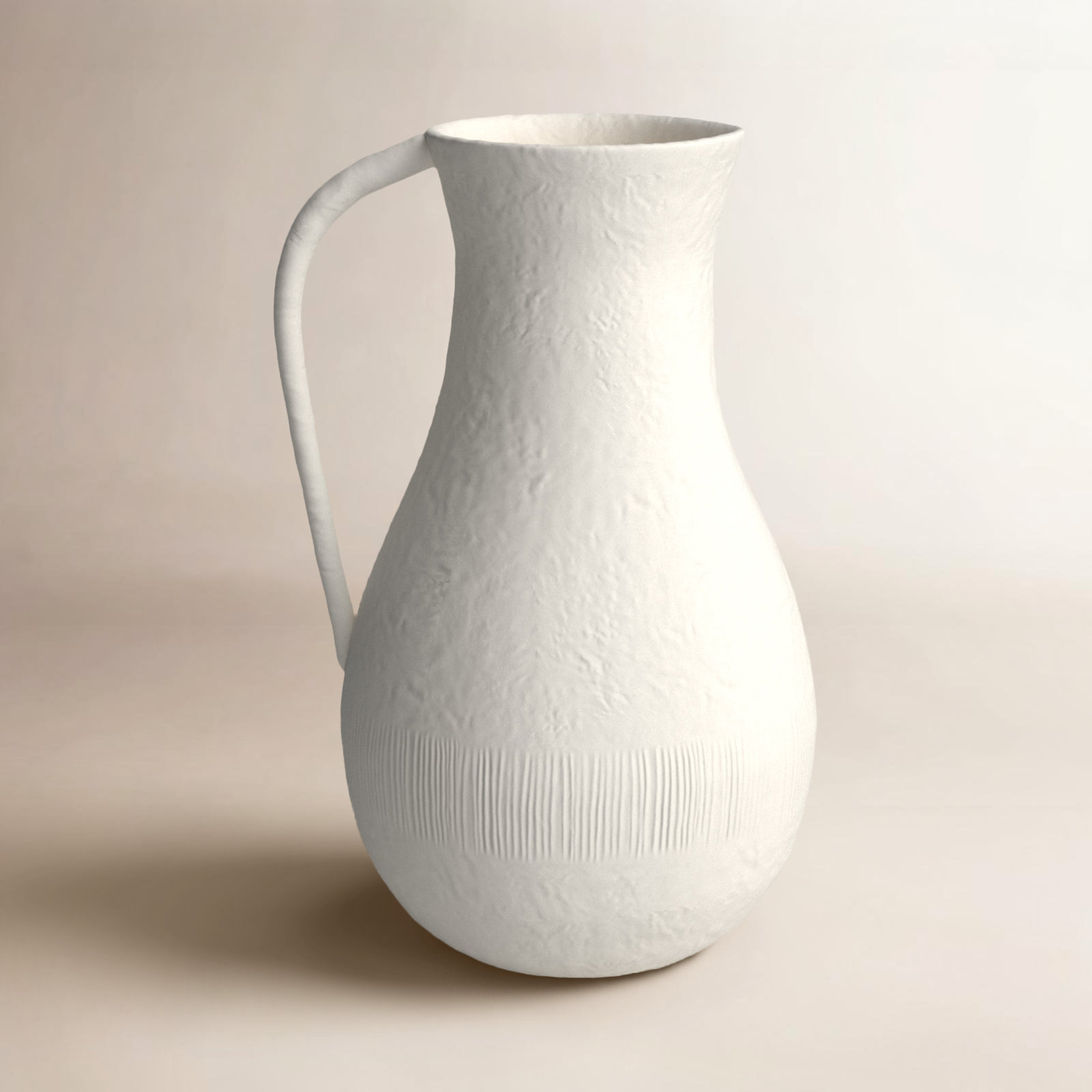 Rouen 10'' Ceramic Table Vase