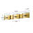 3-light Dimmable Hammered Glass Bath Bar-1998533111