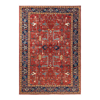 Serapi One-of-a-Kind 6' 1" X 8' 8" Hand Knotted Area Rug