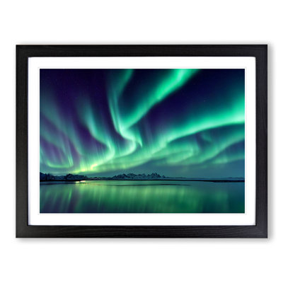 Tranquil Northern Lights - Single Picture Frame Print