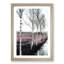 Row of Birch Trees - Picture Frame Painting Print-55610578-55610579