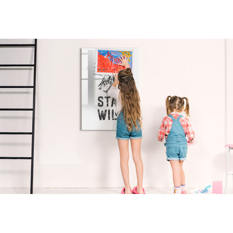 Magnetic Glass Photo Memo Board