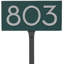 Floating 1-Line Lawn Address Sign-1599625288-1599625405-1599621190