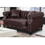 Richmond Mogadore Faux Leather Chesterfield Sofa-2060607555-2026124161