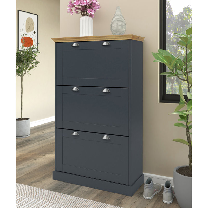 Motala Shoe Storage, Grey