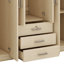 Rangement pour garde-robe en bois à 6 portes avec 6 grands tiroirs-1353988660