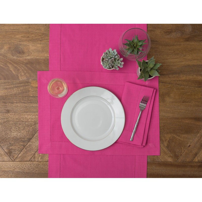 Gardal Table Runner, Fuchsia