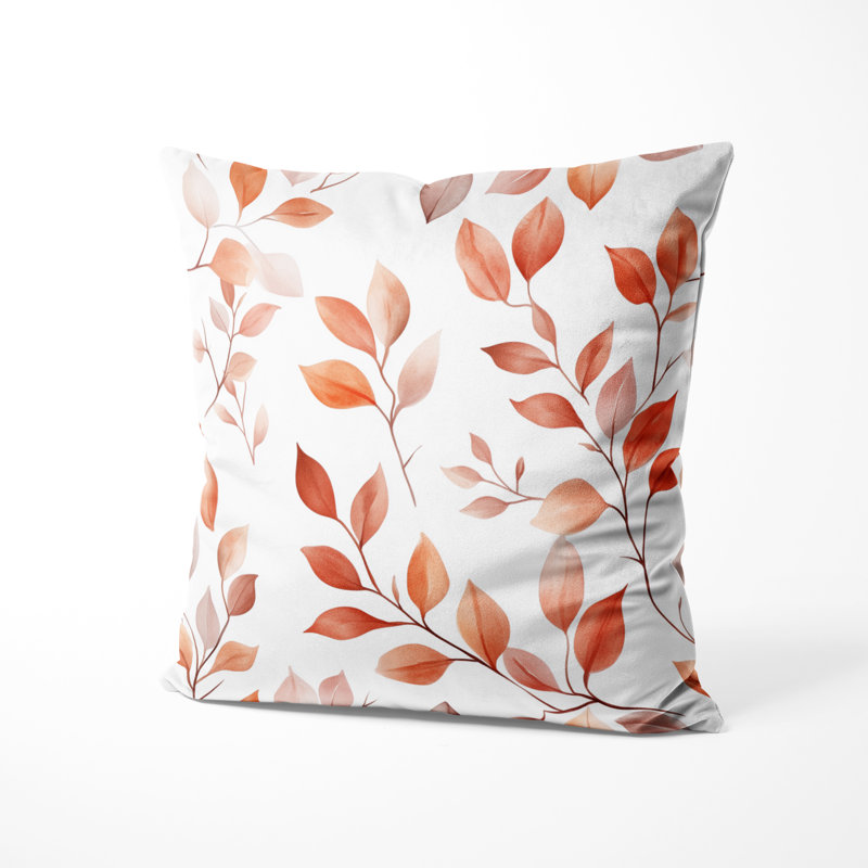Coussin Floral - Coussin Boho Terra, H 16 po x l 16 po