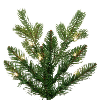 Norwegian Spruce Artificial Pre-Lit Christmas Tree with 850 LED Color Changing 5mm Low Voltage 10 Function Wide Angle Coaxial Lights