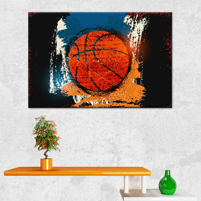 Basketball grunge
