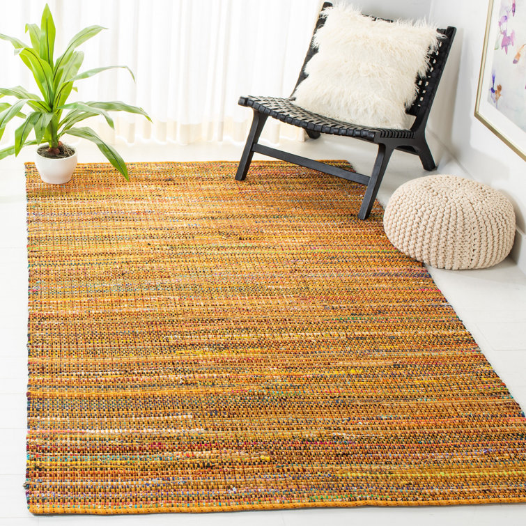Anaheim Hand Tufted Cotton Abstract Rug