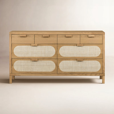 Macneil 61" Oak Double Dresser