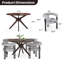 Chaises de salle à manger rembourrées Mahjabi-964387336