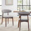 Chaise d'appoint rembourrée en bois massif Vannie-126400237-95087033