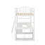 Lit mezzanine simple avec tiroirs et bureau